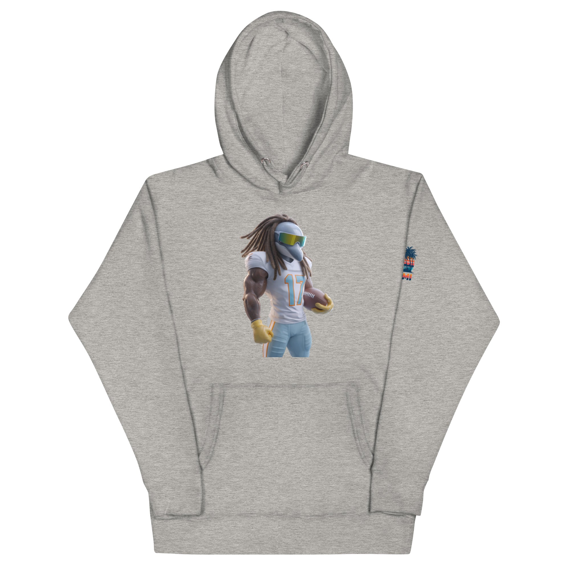 Dolphin 11 M Unisex Hoodie Carbon Grey