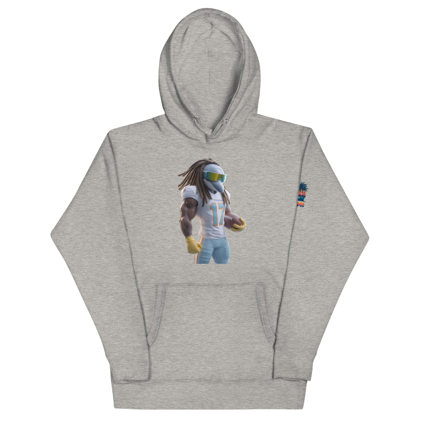Dolphin 11 M Unisex Hoodie Carbon Grey