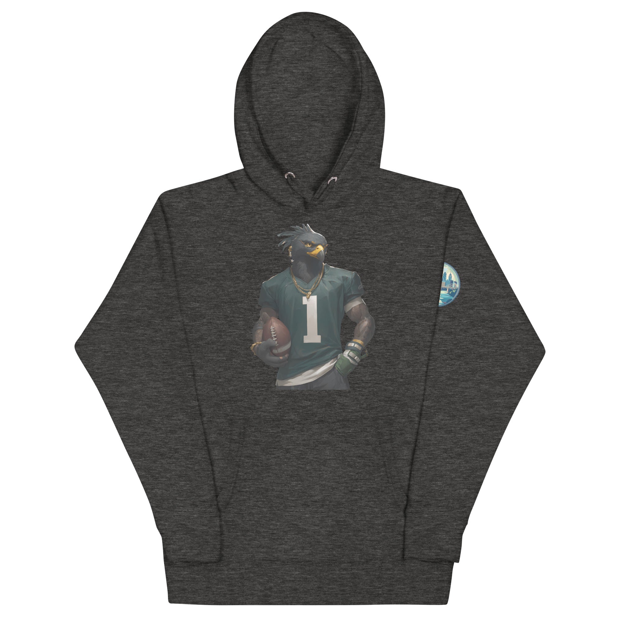 Eagle 6 M Unisex Hoodie Charcoal Heather