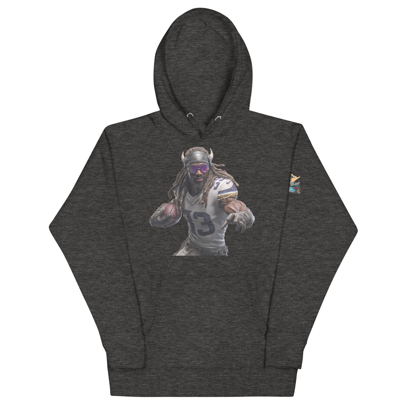 Viking 3 M Unisex Hoodie Charcoal Heather