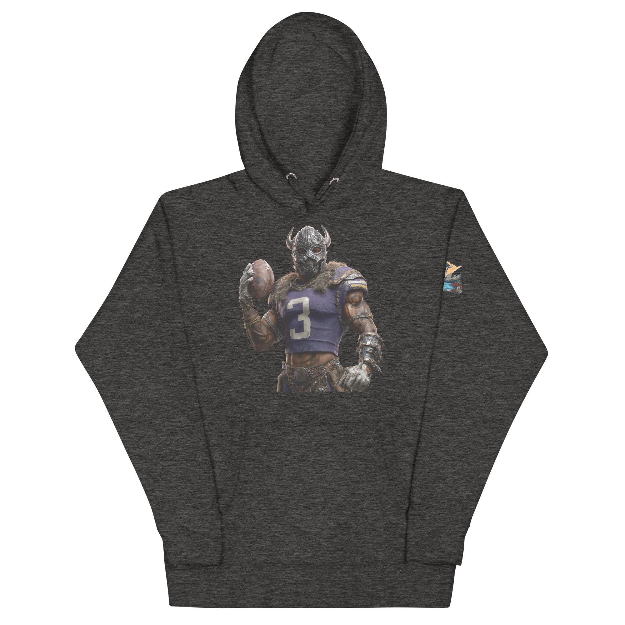 Viking 7 M Unisex Hoodie Charcoal Heather