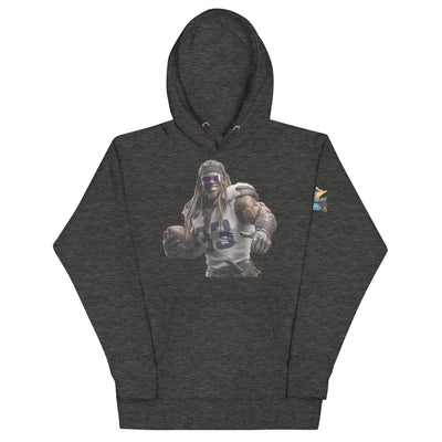 Viking 8 M Unisex Hoodie Charcoal Heather