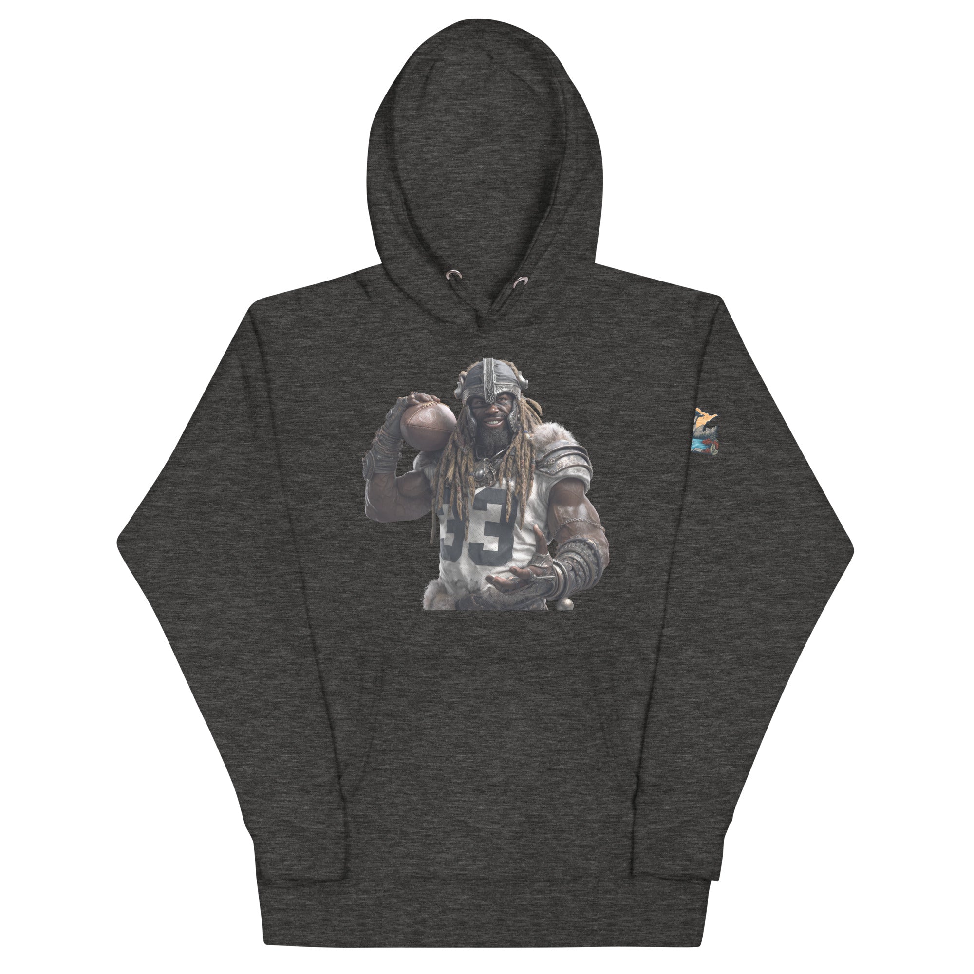 Viking 9 M Unisex Hoodie Charcoal Heather
