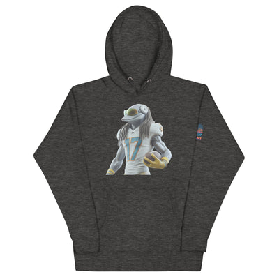 Dolphin 5 M Unisex Hoodie Charcoal Heather