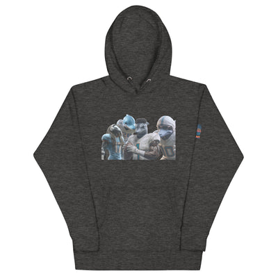 Dolphin 12 M Unisex Hoodie Charcoal Heather