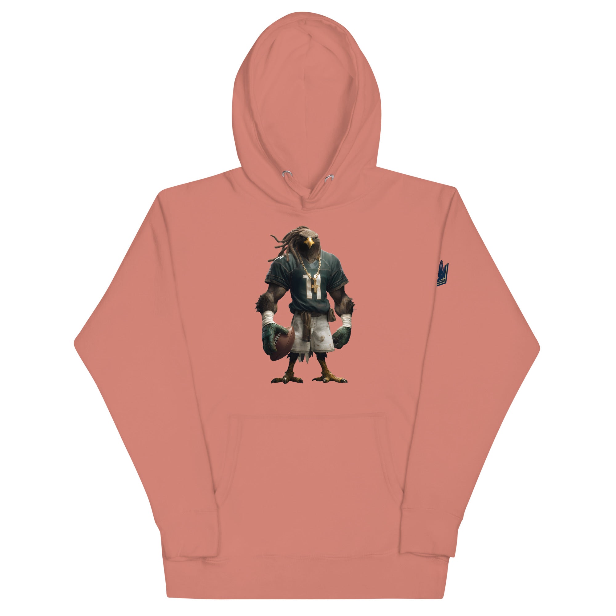 Eagle 7 M Unisex Hoodie Dusty Rose