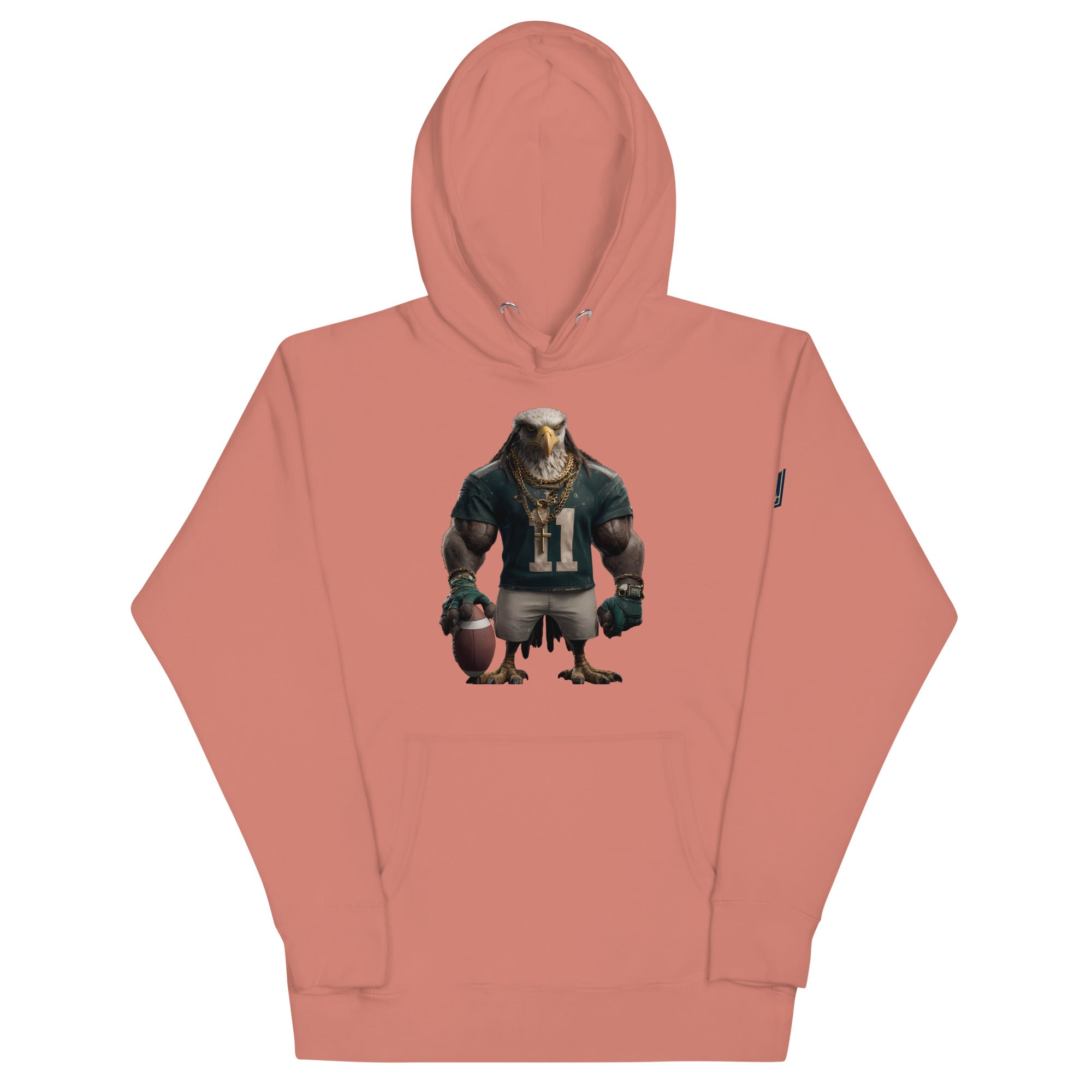 Eagle 8 m Unisex Hoodie Dusty Rose
