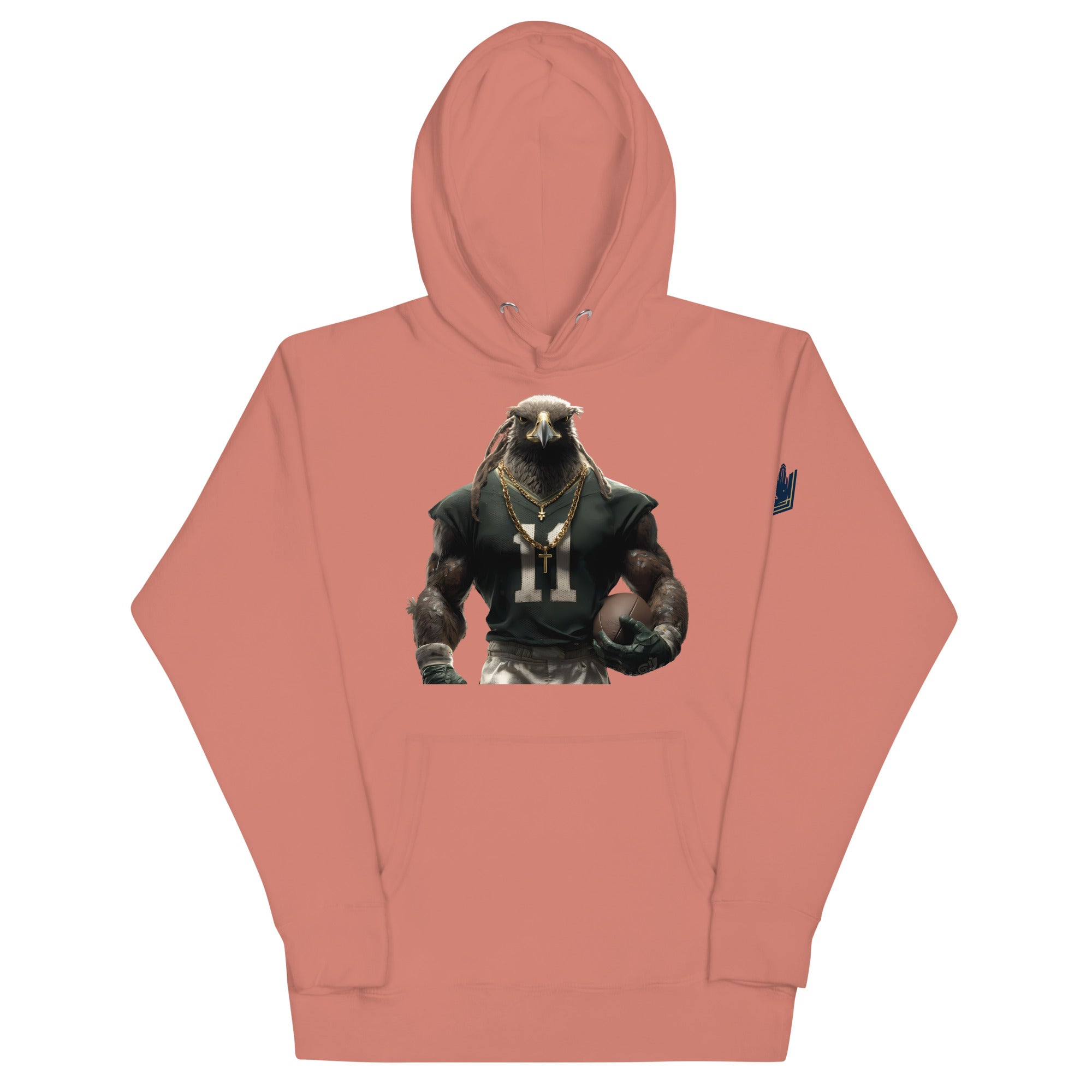 Eagle 9 m Unisex Hoodie Dusty Rose