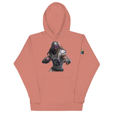 Viking 3 M Unisex Hoodie Dusty Rose