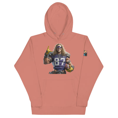 Viking 6 M Unisex Hoodie Dusty Rose