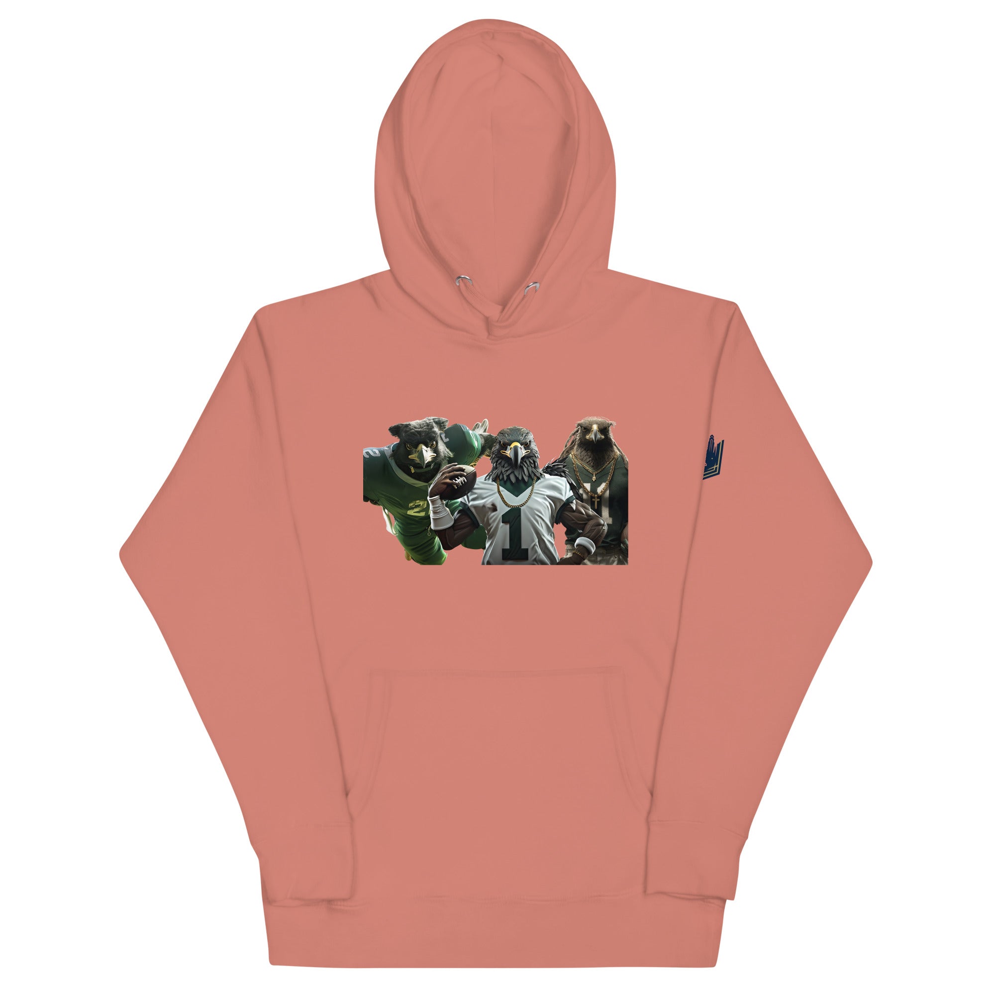 Eagle 13 M Unisex Hoodie Dusty Rose