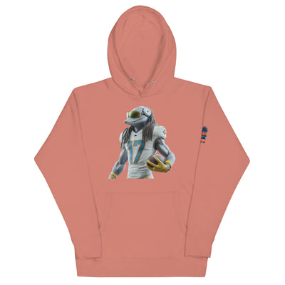 Dolphin 5 M Unisex Hoodie Dusty Rose