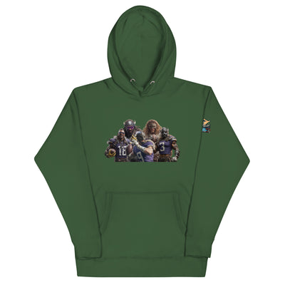 Viking 11 M Unisex Hoodie Forest Green
