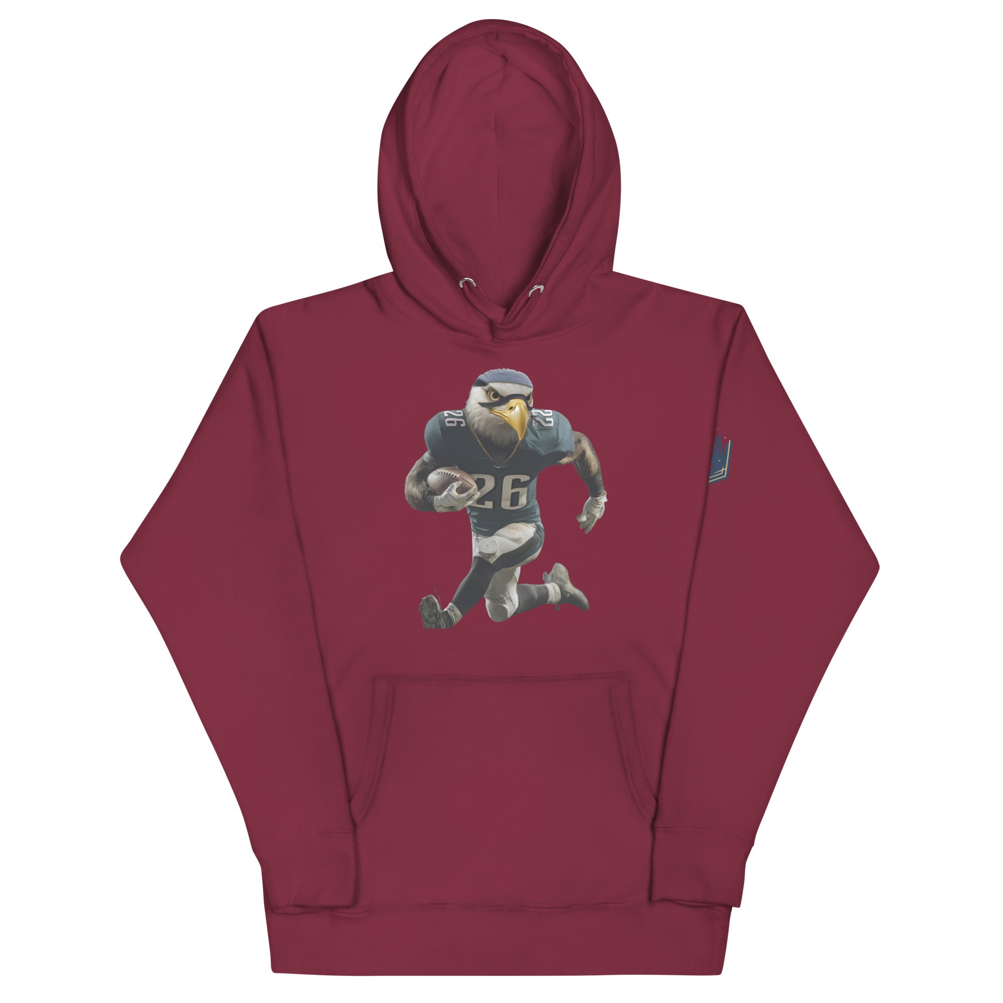 Eagle 11 M Unisex Hoodie Maroon
