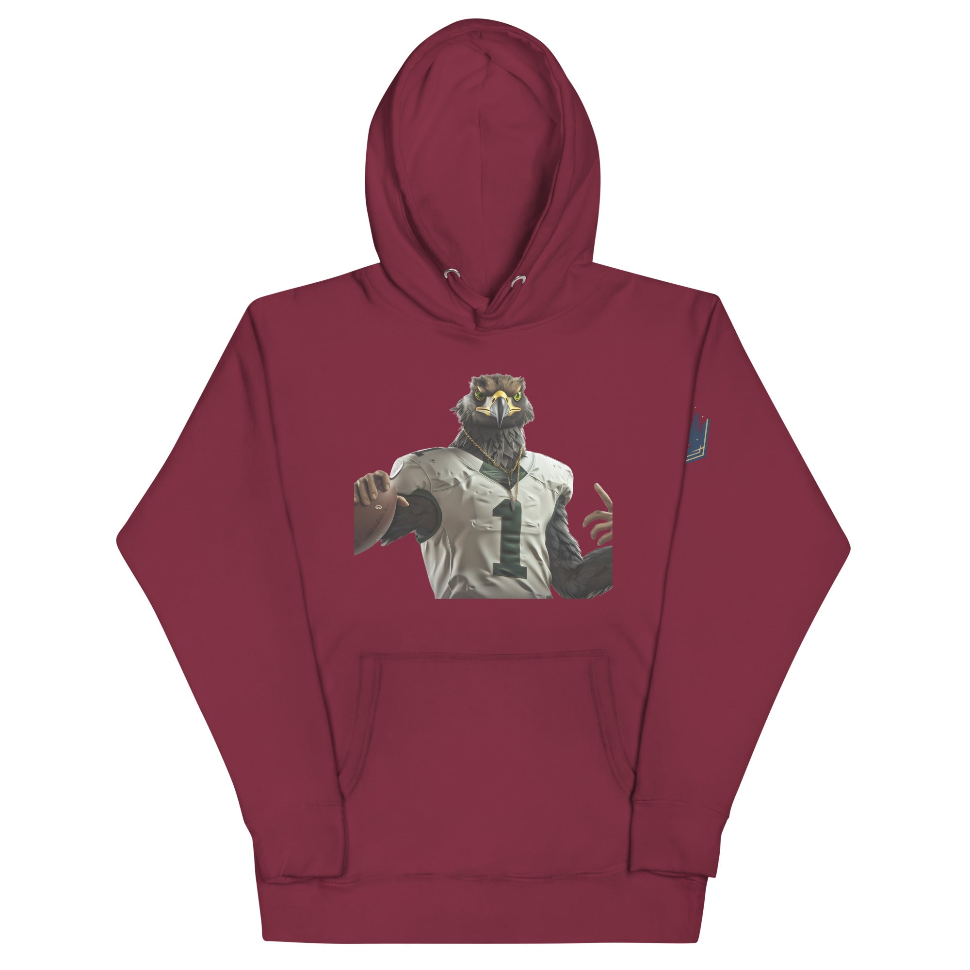 Eagle 12 M Unisex Hoodie Maroon