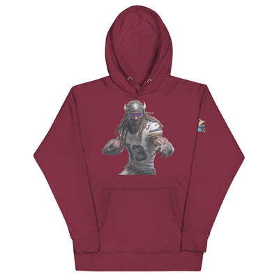 Viking 3 M Unisex Hoodie Maroon