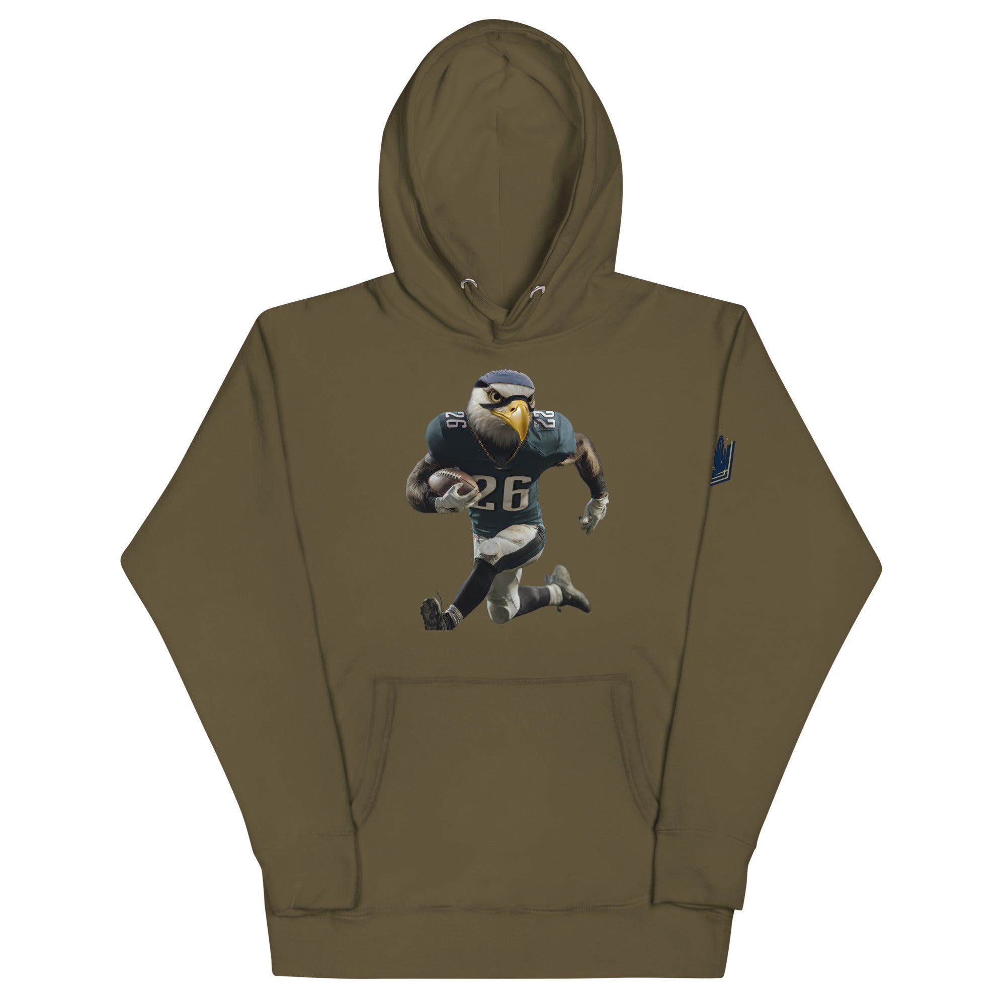 Eagle 11 M Unisex Hoodie Military Green