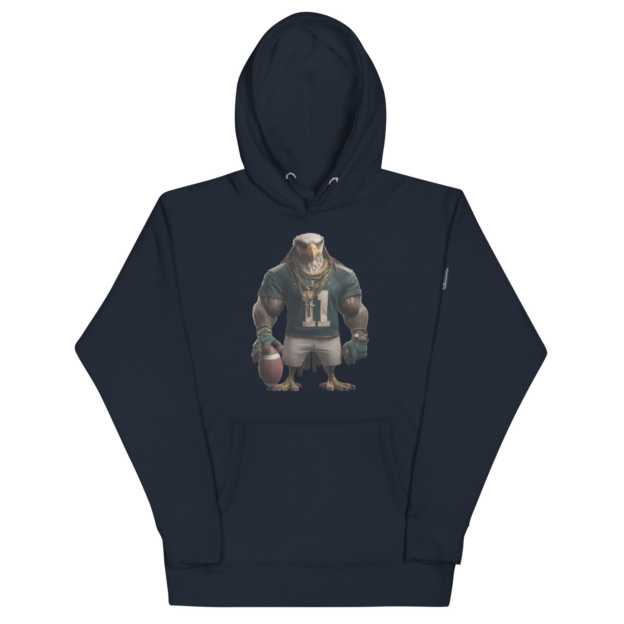 Eagle 8 m Unisex Hoodie Navy Blazer
