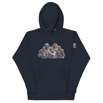Viking 11 M Unisex Hoodie Navy Blazer