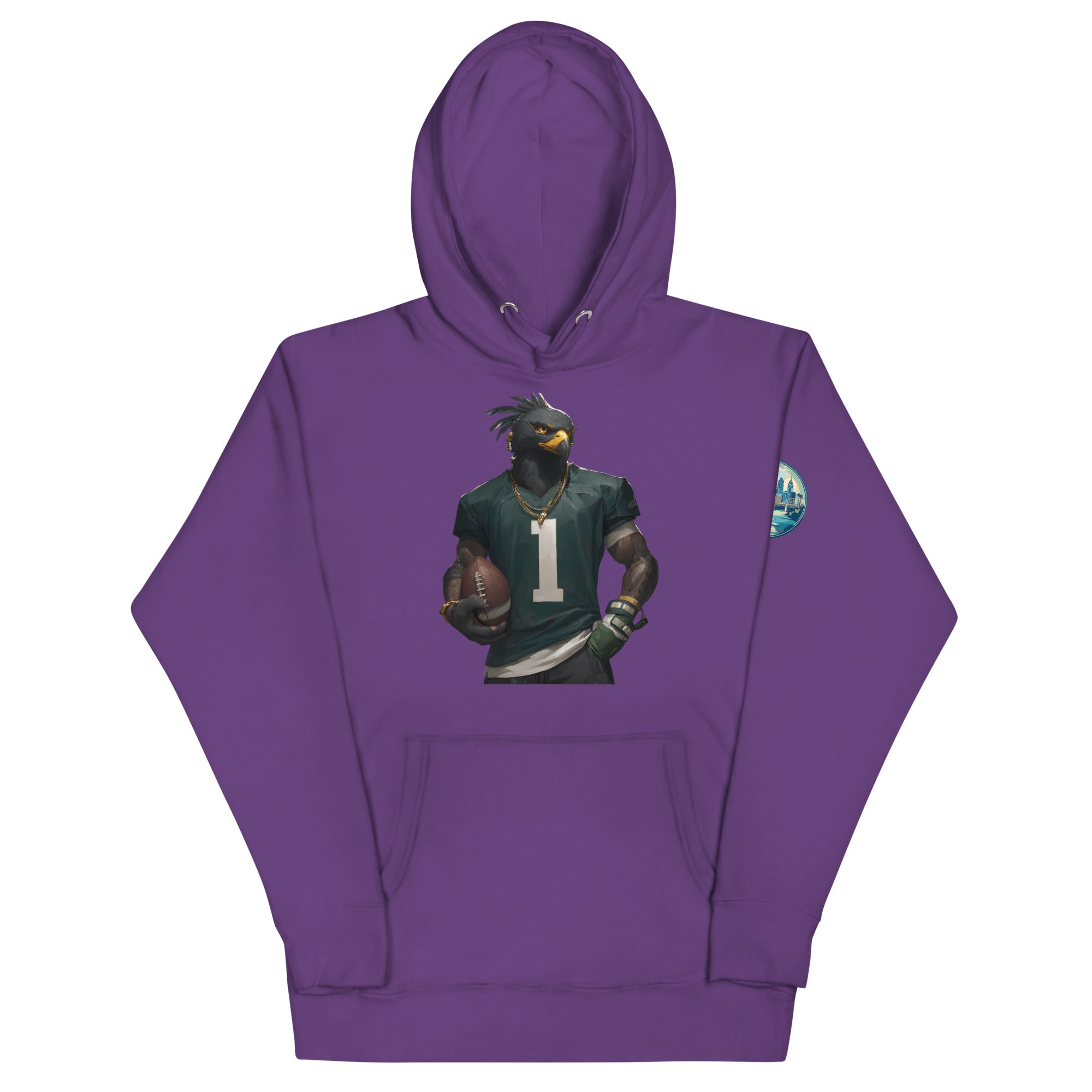 Eagle 6 M Unisex Hoodie Purple