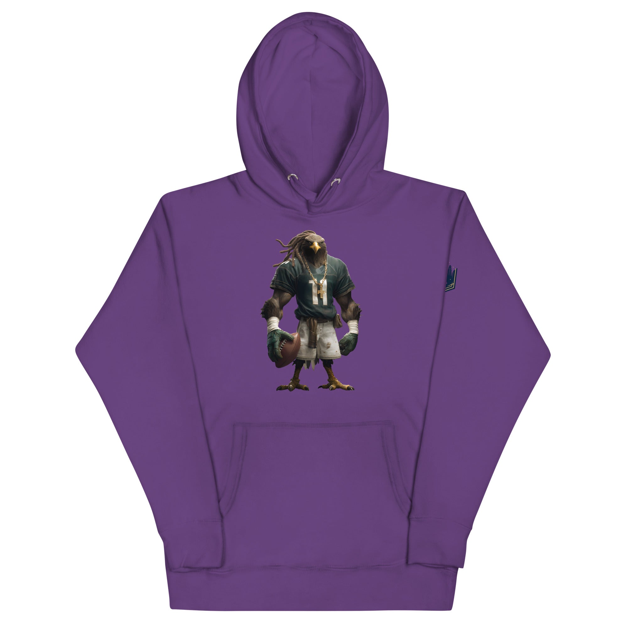 Eagle 7 M Unisex Hoodie Purple