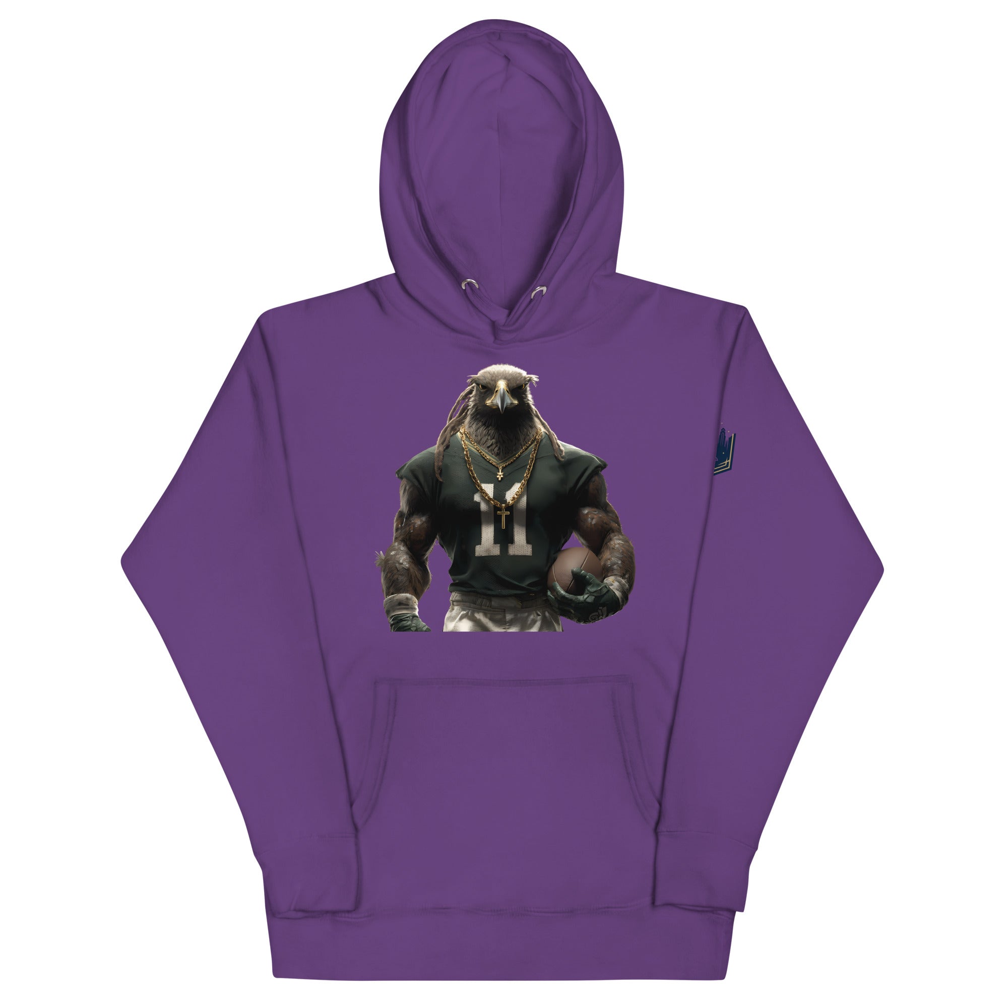 Eagle 9 m Unisex Hoodie Purple