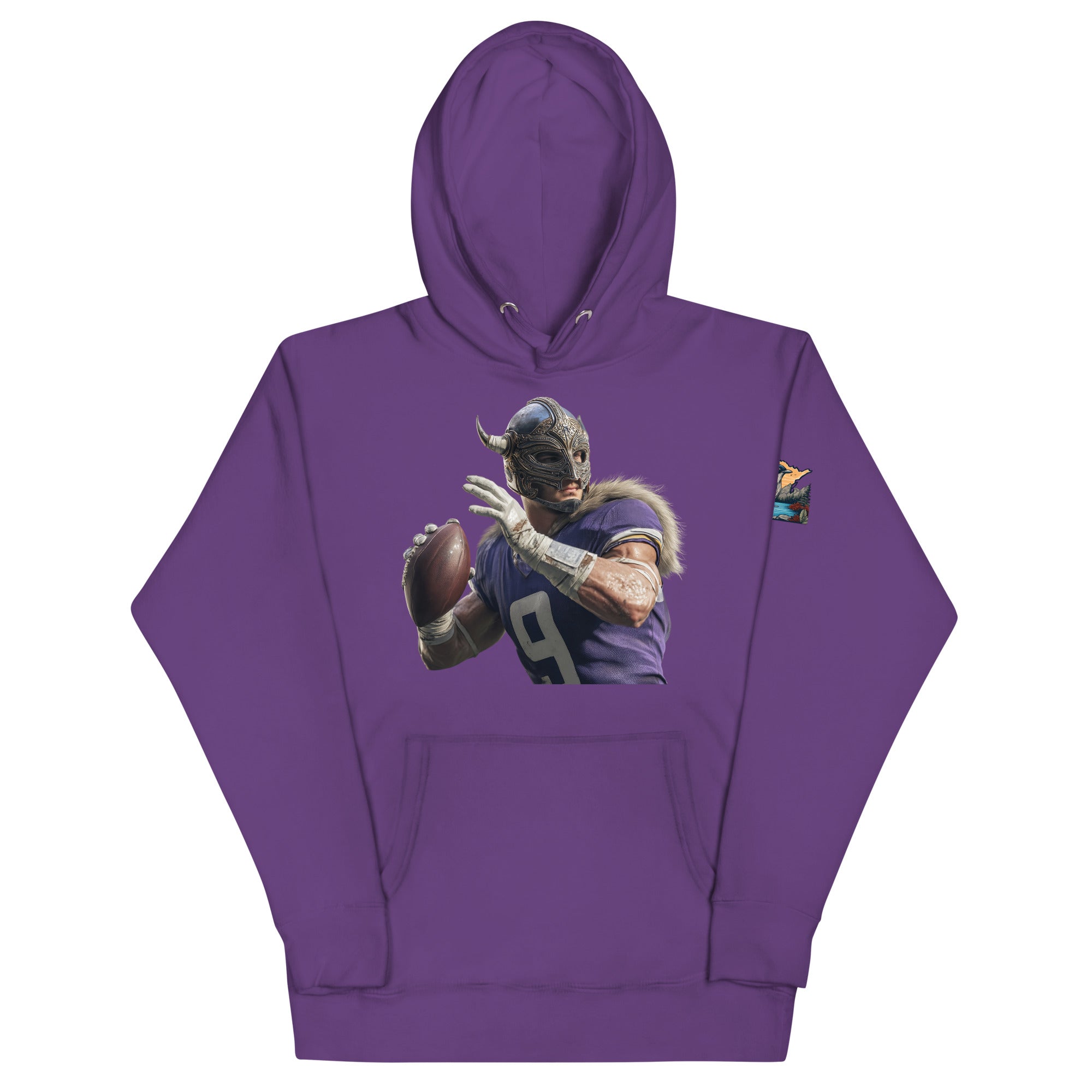 Viking 1 M Unisex Hoodie Purple