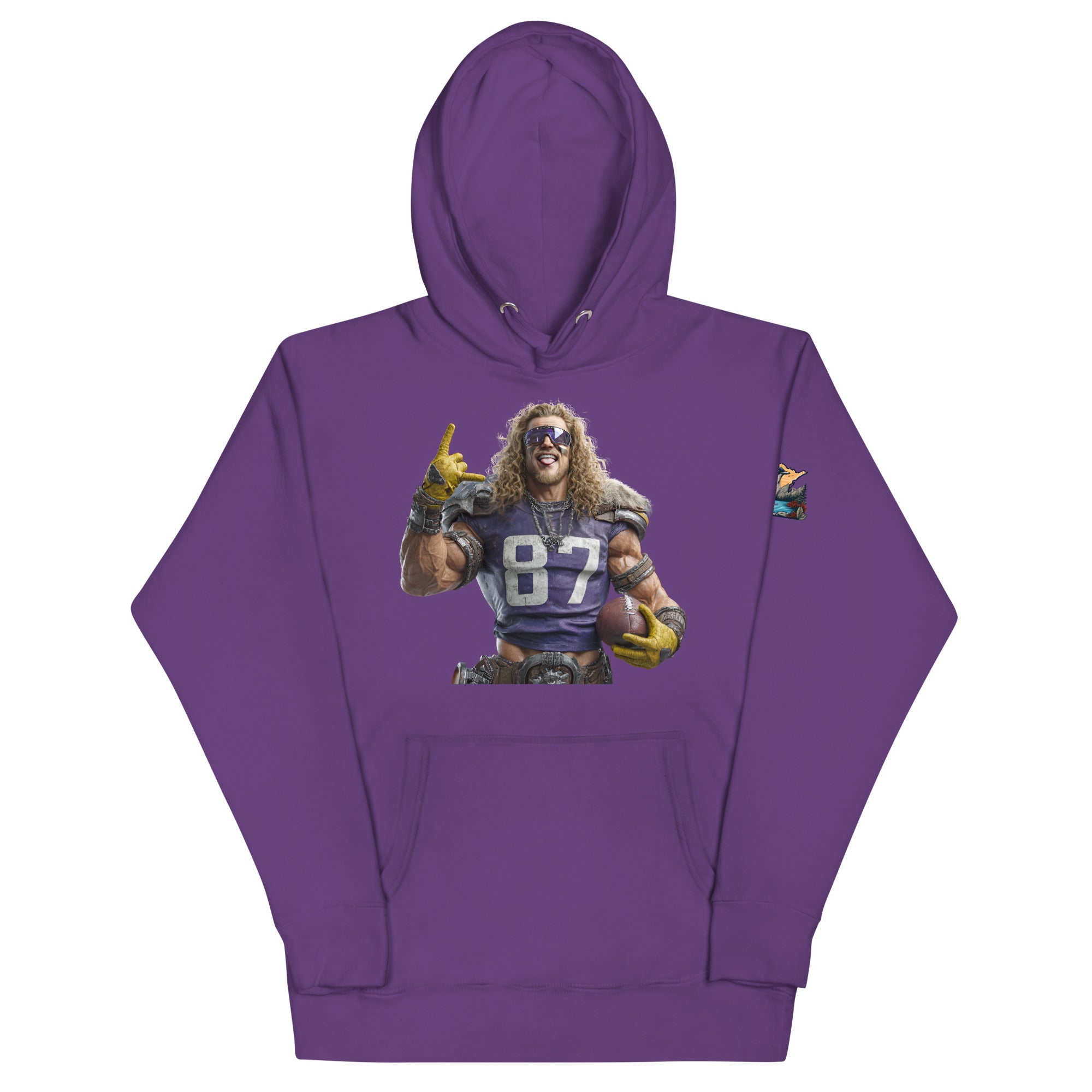 Viking 6 M Unisex Hoodie Purple