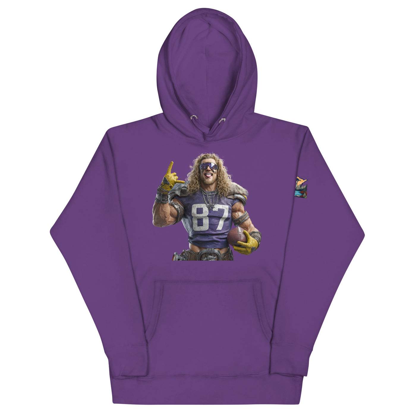 Viking 6 M Unisex Hoodie Purple