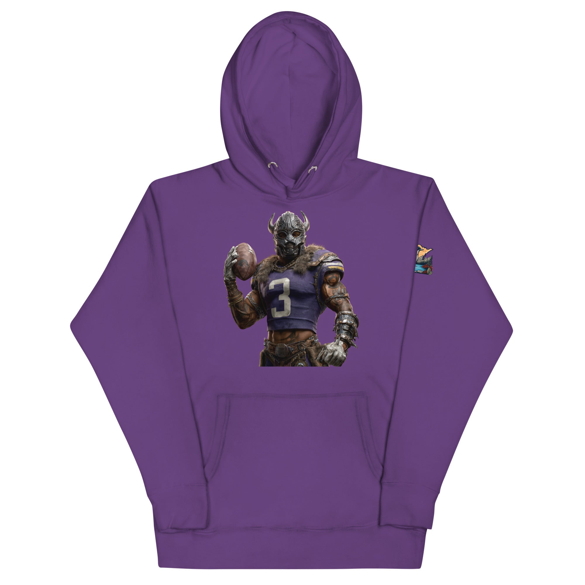 Viking 7 M Unisex Hoodie Purple