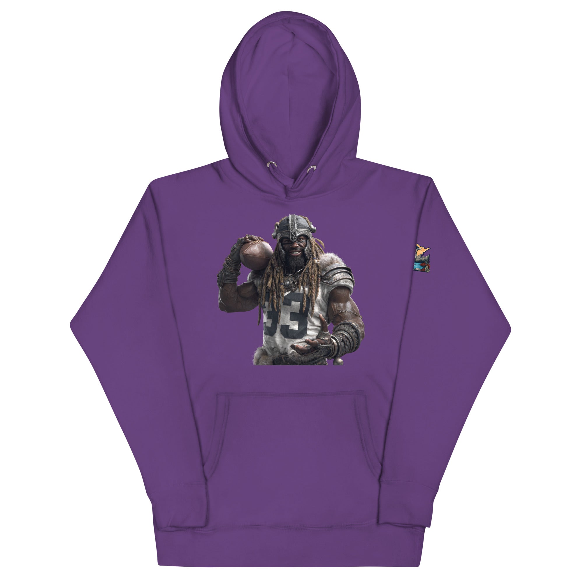 Viking 9 M Unisex Hoodie Purple