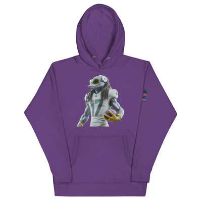 Dolphin 5 M Unisex Hoodie Purple