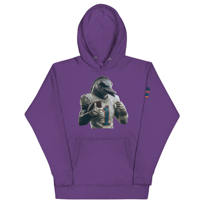 Dolphin 8 M Unisex Hoodie Purple