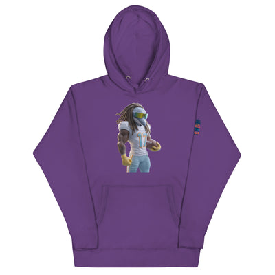 Dolphin 11 M Unisex Hoodie Purple