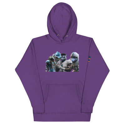 Dolphin 12 M Unisex Hoodie Purple