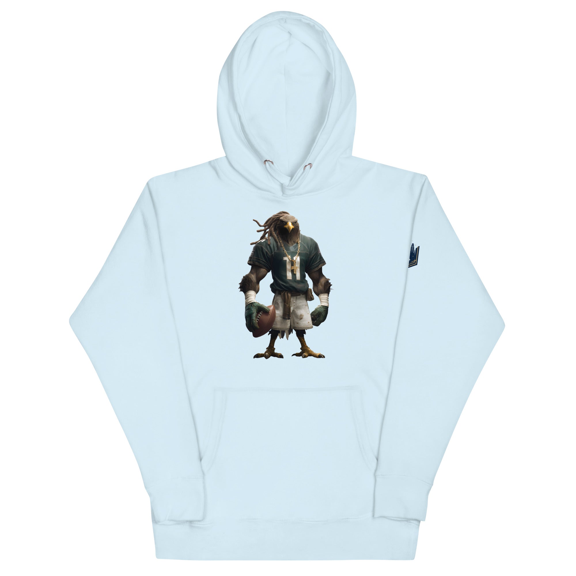 Eagle 7 M Unisex Hoodie Sky Blue