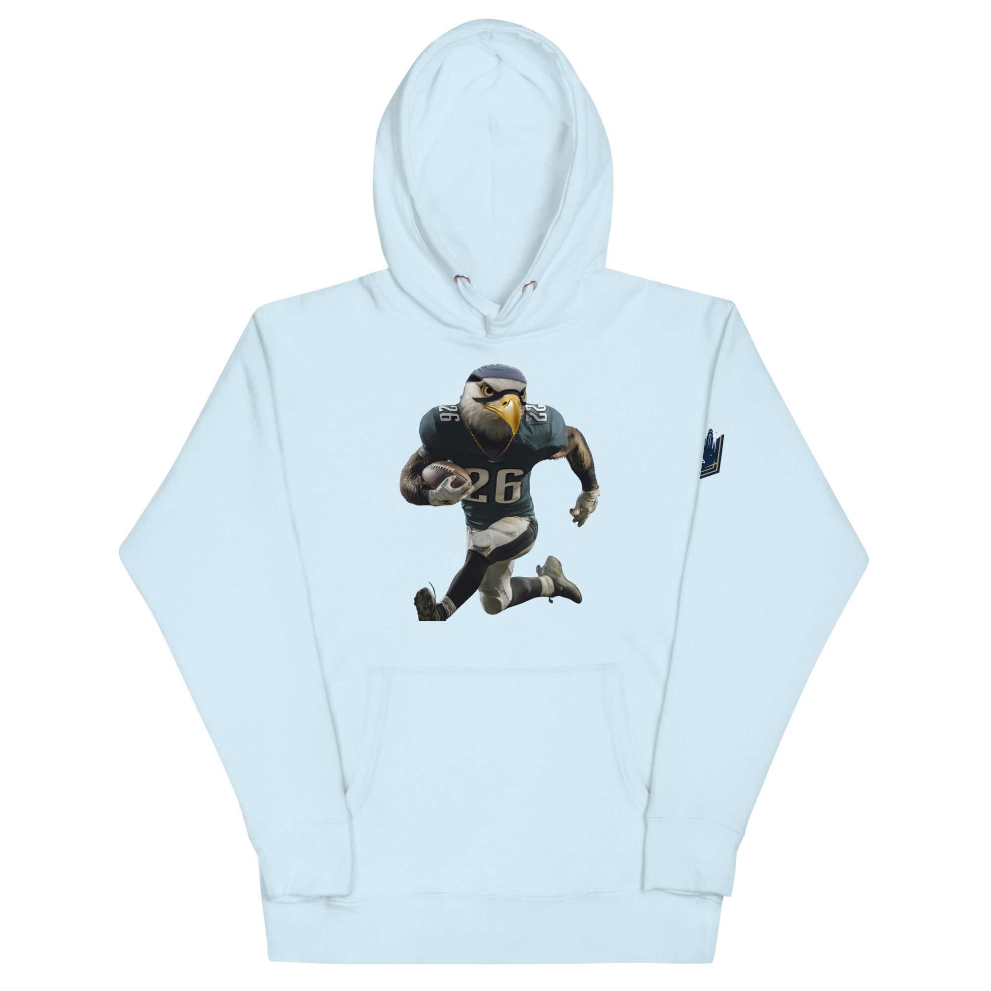 Eagle 11 M Unisex Hoodie Sky Blue