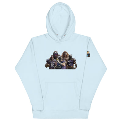 Viking 11 M Unisex Hoodie Sky Blue