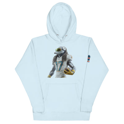 Dolphin 5 M Unisex Hoodie Sky Blue