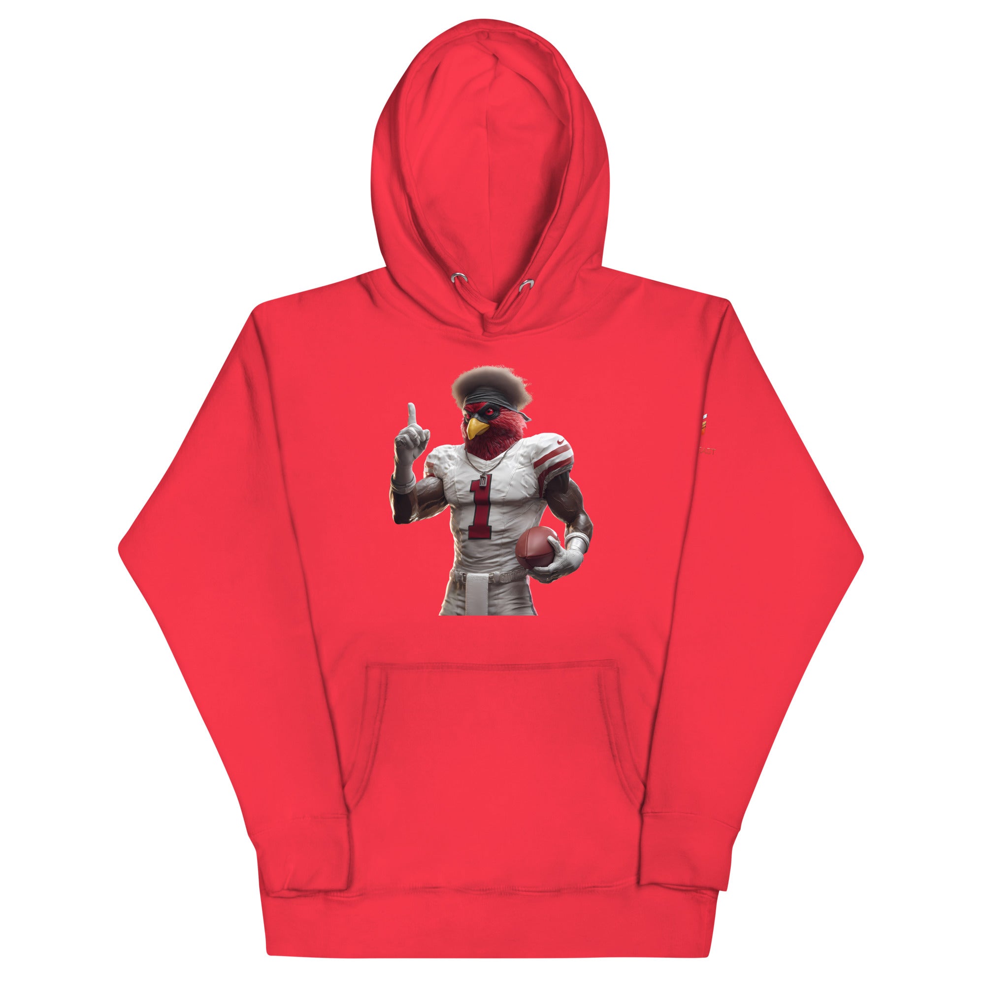 Cardinal 5 Men Unisex Hoodie Team Red