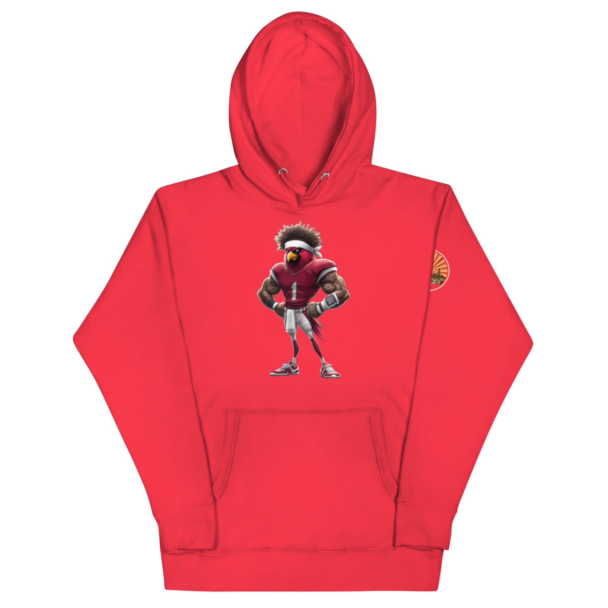 Cardinal 1 Men Unisex Hoodie Team Red
