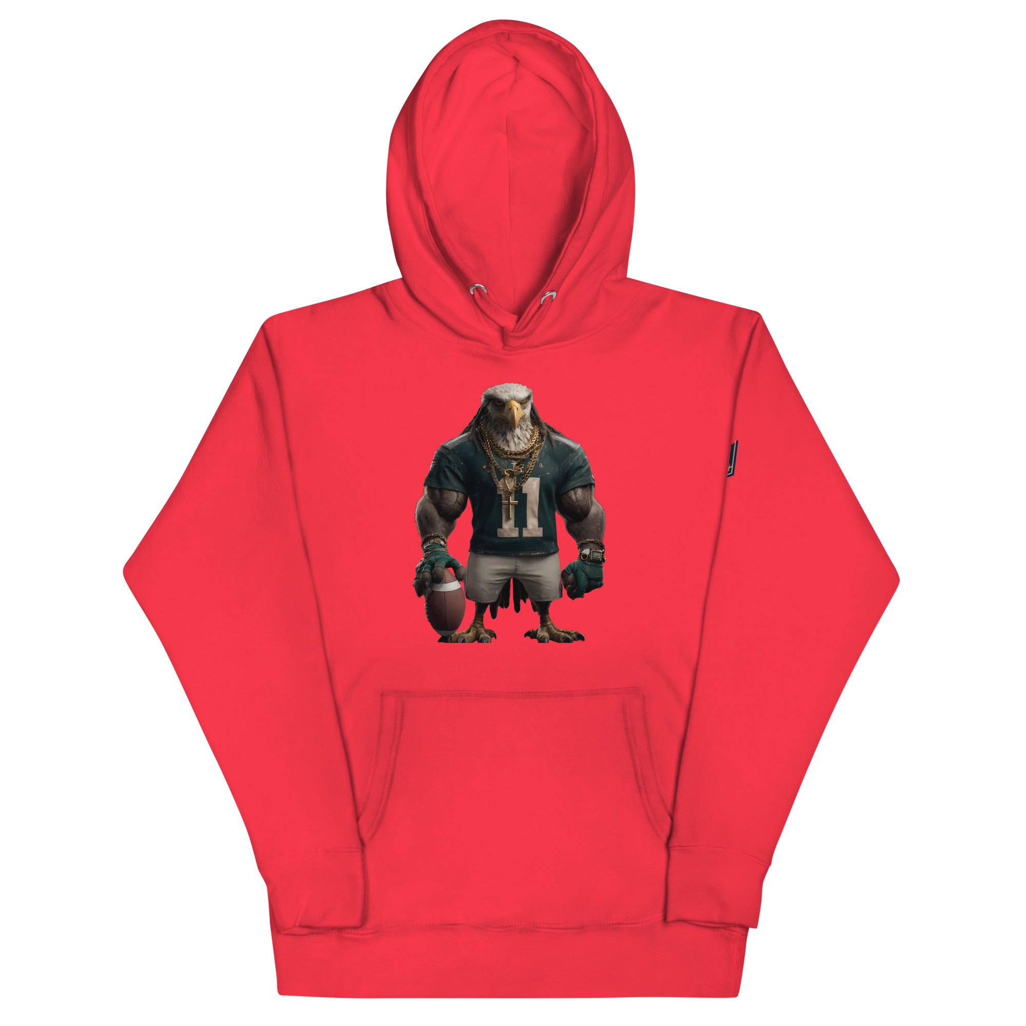 Eagle 8 m Unisex Hoodie Team Red