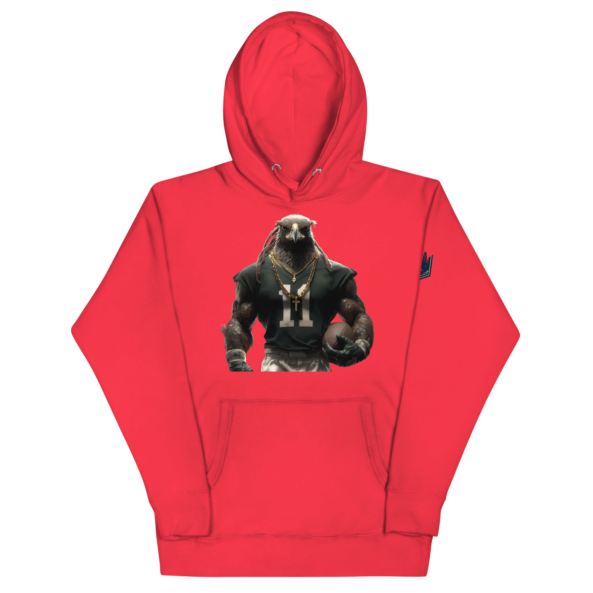 Eagle 9 m Unisex Hoodie Team Red