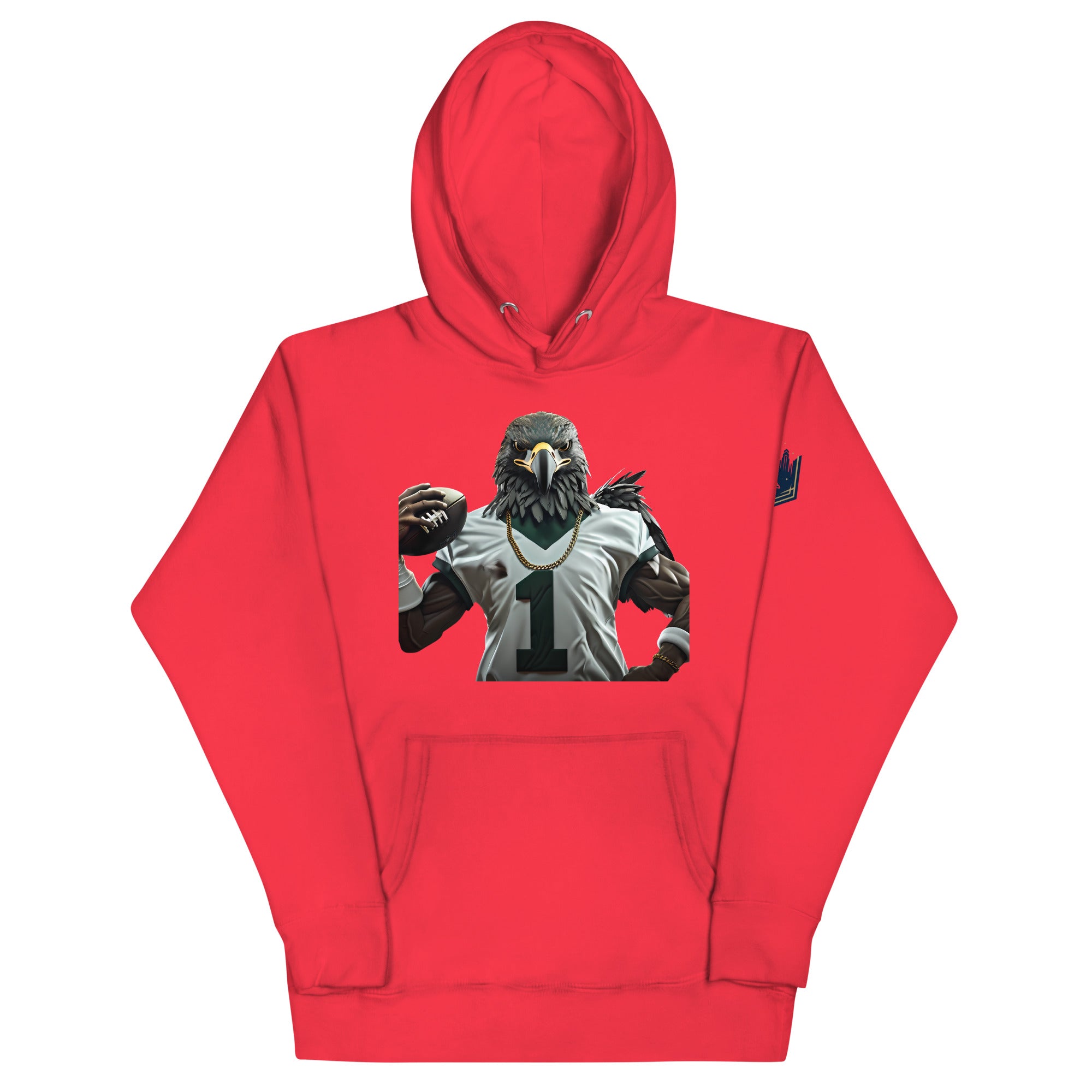 Eagle 10 m Unisex Hoodie Team Red