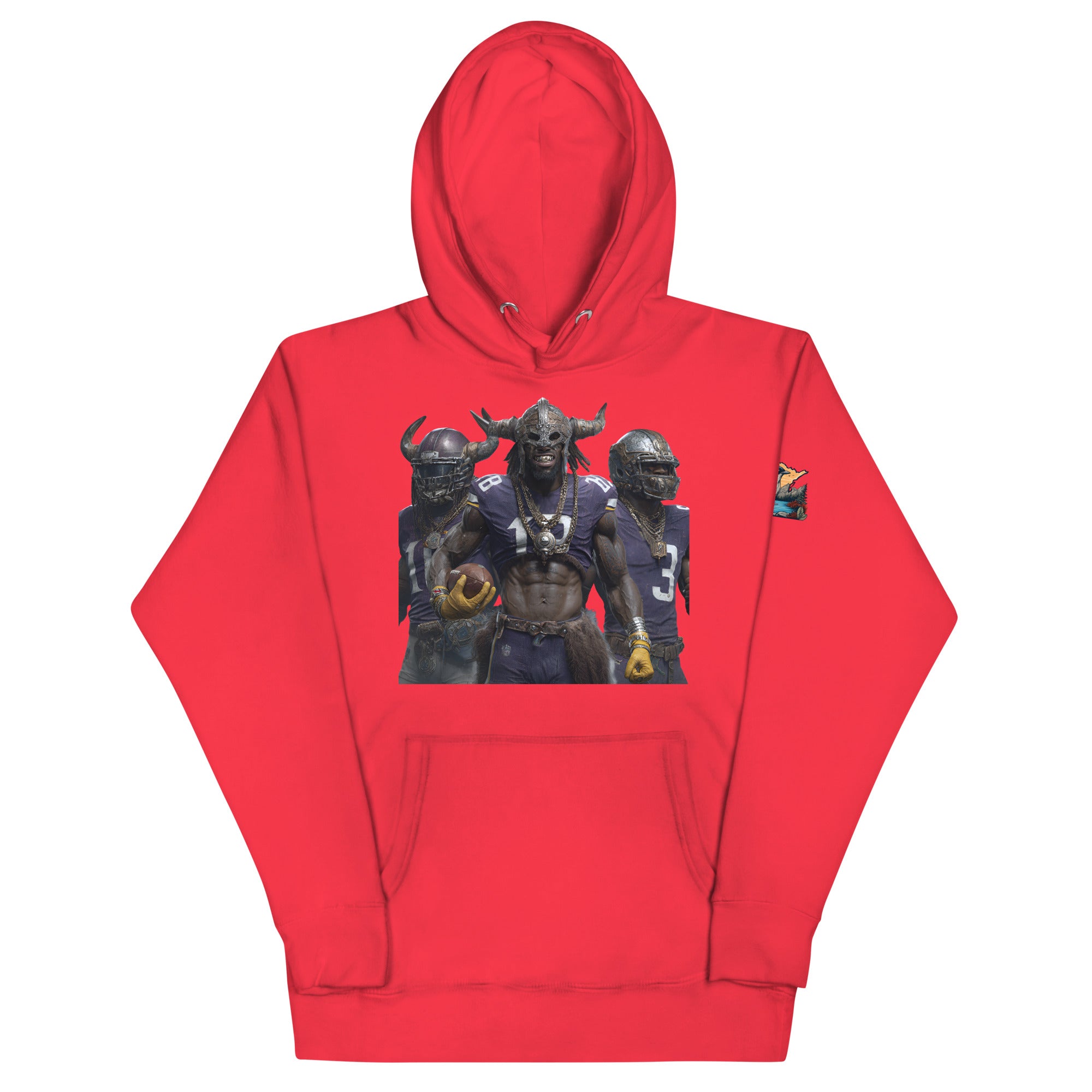 Viking 5 M Unisex Hoodie Team Red