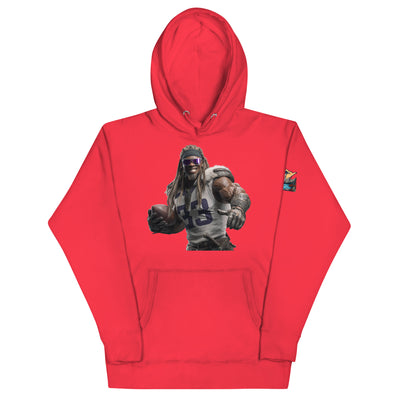 Viking 8 M Unisex Hoodie Team Red