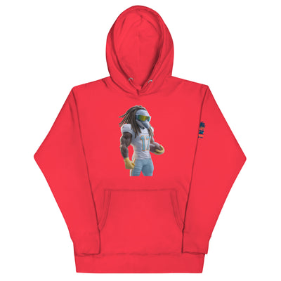 Dolphin 11 M Unisex Hoodie Team Red