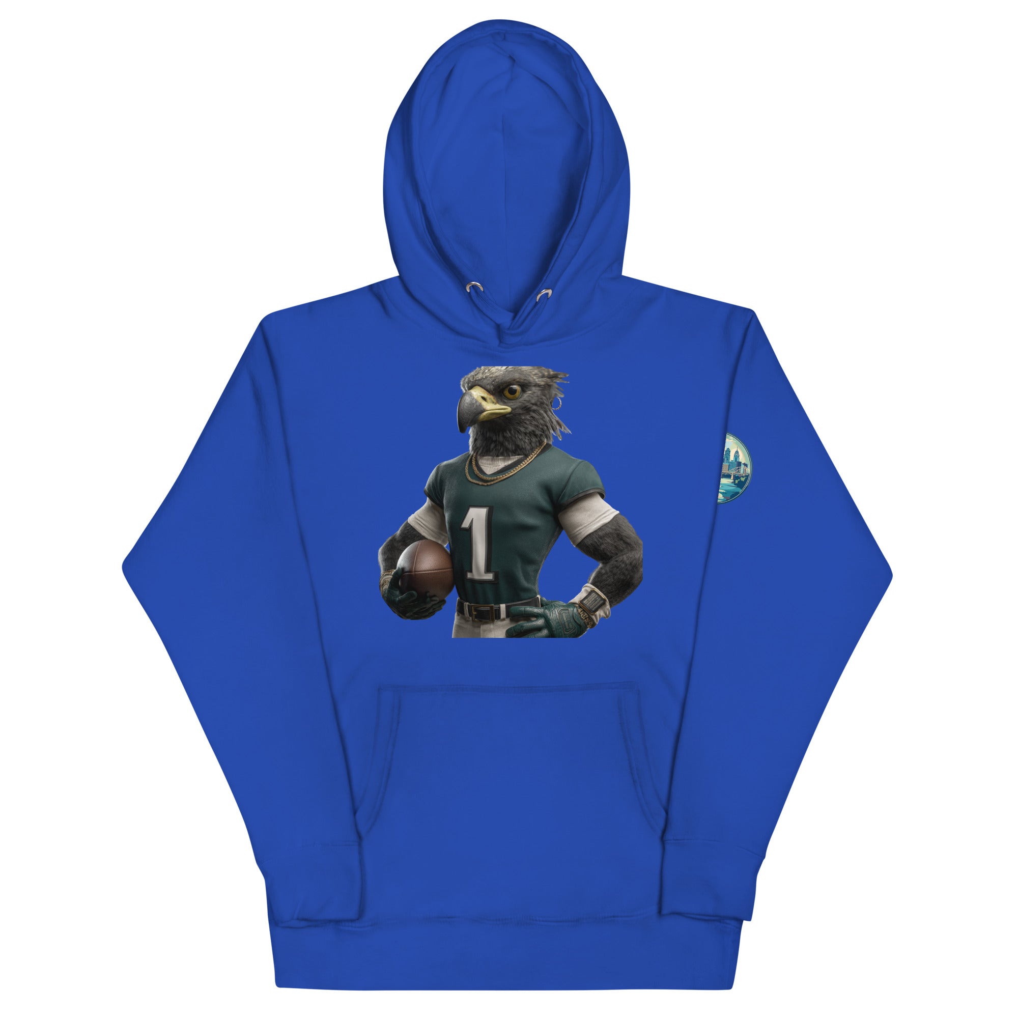 Eagle 4 Men Unisex Hoodie Team Royal