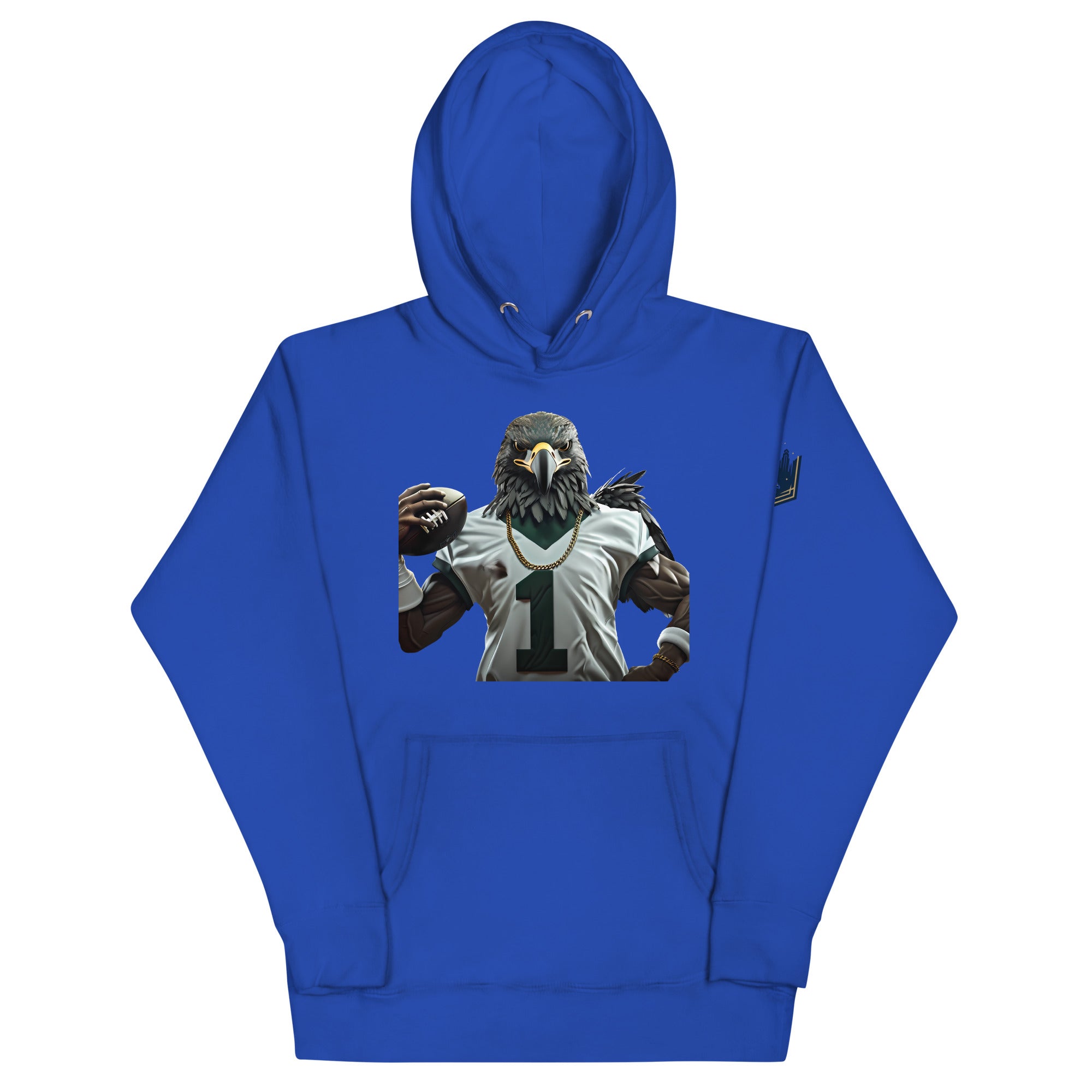Eagle 10 m Unisex Hoodie Team Royal