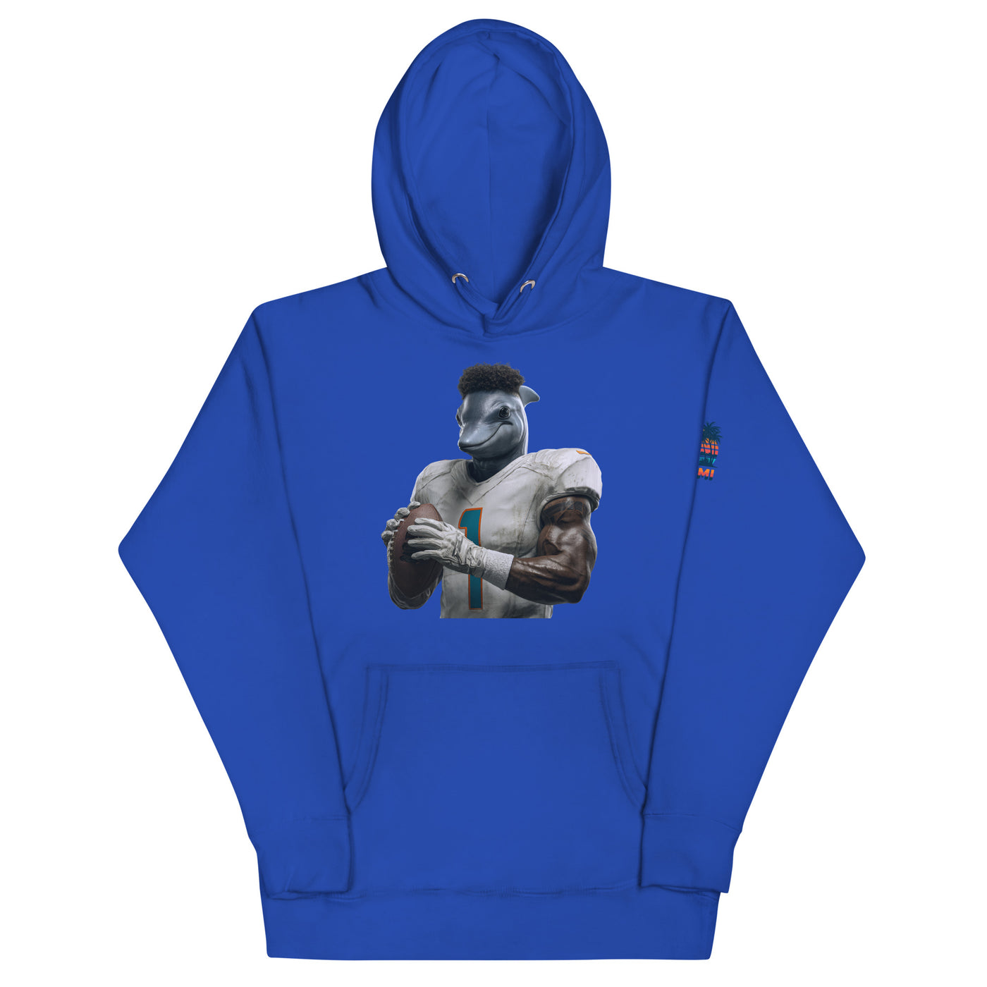 Dolphin 7 M Unisex Hoodie Team Royal